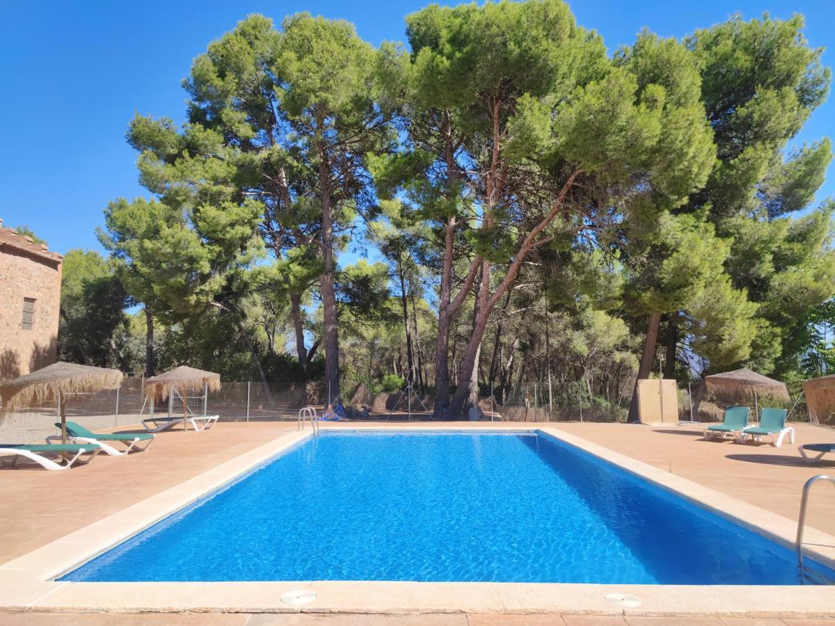 Masia De San Juan Casa Numero 15 En Castillo Con Piscina, Aire Acondicionado Y Terraza Privada เซกอร์เบ ภายนอก รูปภาพ