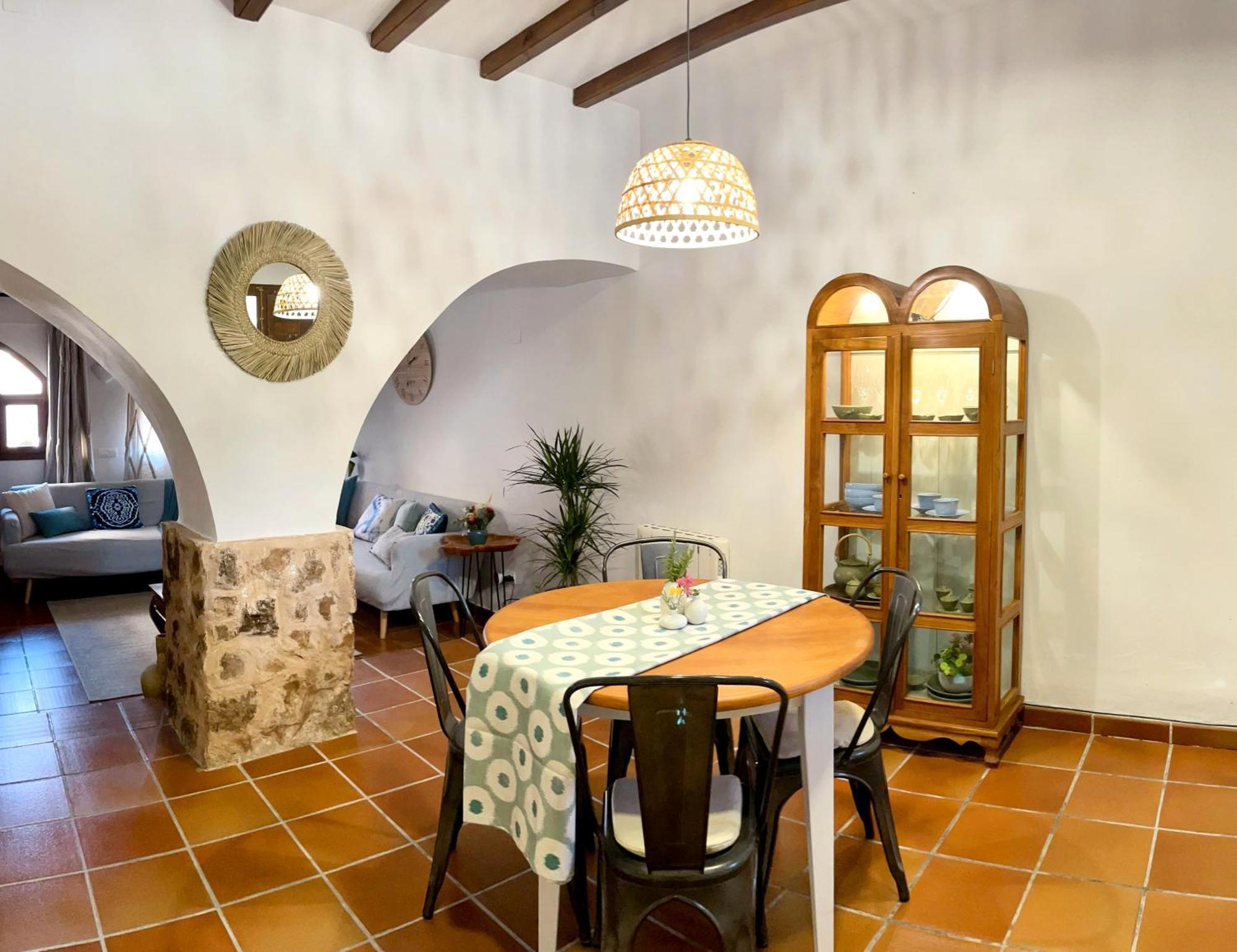 Masia De San Juan Casa Numero 15 En Castillo Con Piscina, Aire Acondicionado Y Terraza Privada เซกอร์เบ ภายนอก รูปภาพ